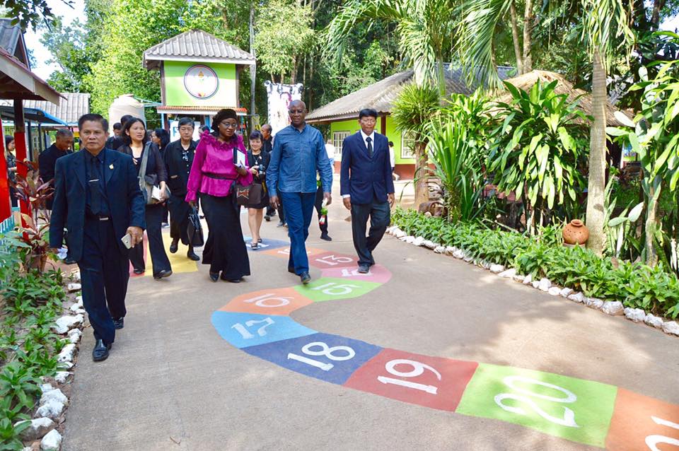 Photos: visite d'étude et travail de Serigne Mbaye Thiam en Thailande, à l'invitation de l'Agence thaïlandaise de Coopération internationale