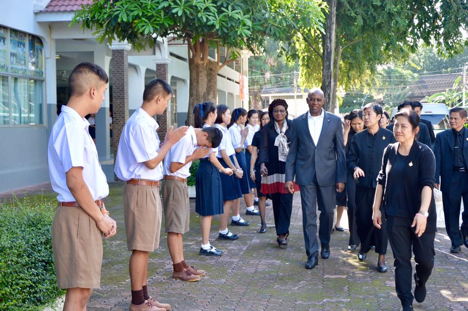 Photos: visite d'étude et travail de Serigne Mbaye Thiam en Thailande, à l'invitation de l'Agence thaïlandaise de Coopération internationale
