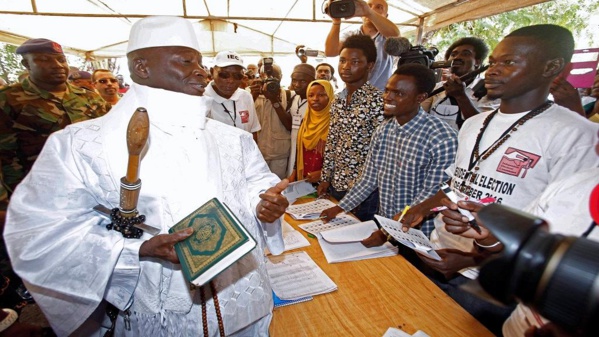 Yahyah Jammeh aux urnes ce jeudi pour l'élection à sa propre succession