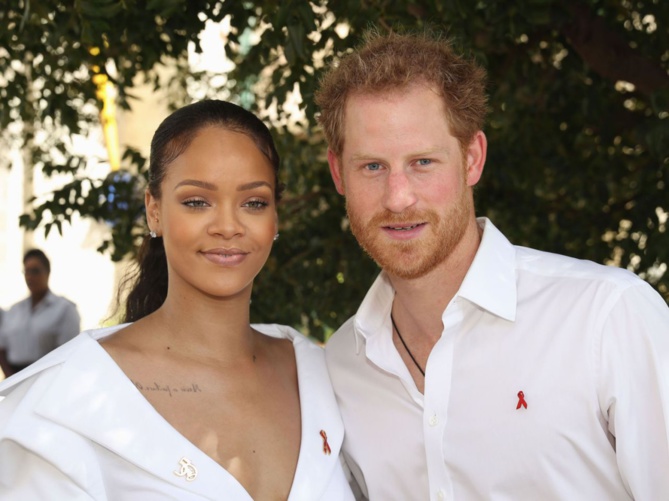 Rihanne et le prince Harry à la Barbarde