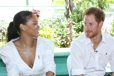 Rihanne et le prince Harry à la Barbarde