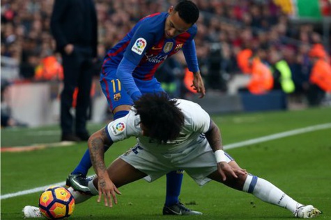Barça: Vilain geste, Neymar ratera Osasuna