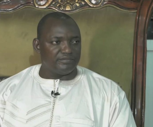 Adama Barrow, le président élu de la Gambie : “Je ferai un mandat de 3 ans”