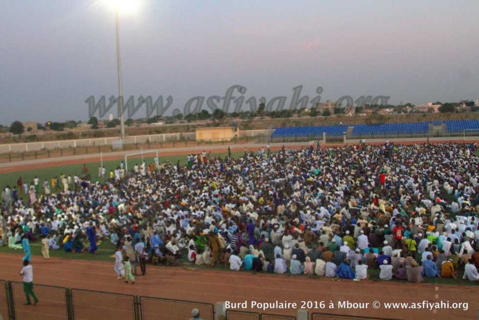 PHOTOS - Burd populaire Gamou Tivaouane : les images du Stade Caroline Faye de Mbour