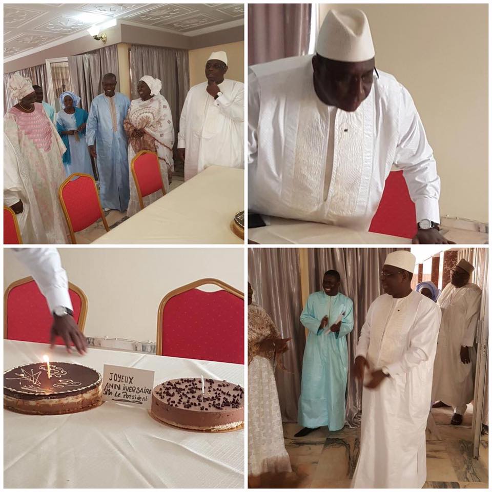 Images exclusives : Comment le Président Macky Sall a fêté son anniversaire ce 11 décembre