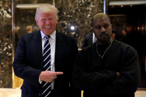 Kanye West rend visite à Donald Trump et fait avec lui du Snapchat