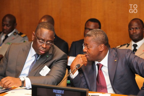 Les présidents Sall et Eyadema