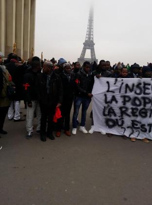 Visite de Macky Sall à Paris: Manifestation de colère des ressortissants de Kédougou (images)