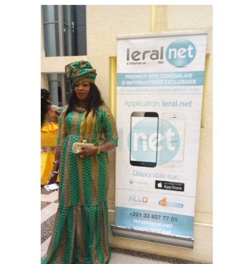 A l'instant au Grand Théâtre avec www.leral.net pour l'anniversaire de Kiné Lam Mame Bamba