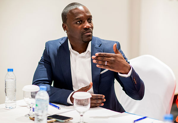  Akon dit avoir mobilisé un milliard de dollars pour l'Afrique