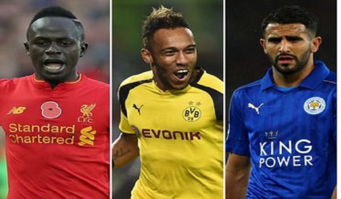Le podium des meilleurs joueurs Africains