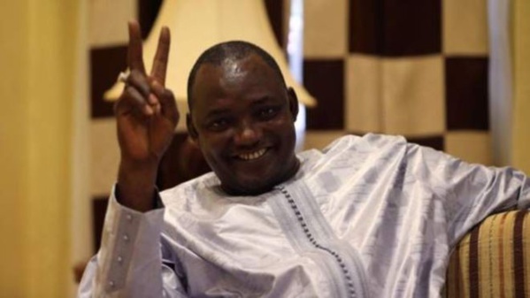 Adama Barrow, un homme d'affaires, a déclaré qu'il ne veut pas diriger "un pays qui n'est pas en paix avec lui-même".