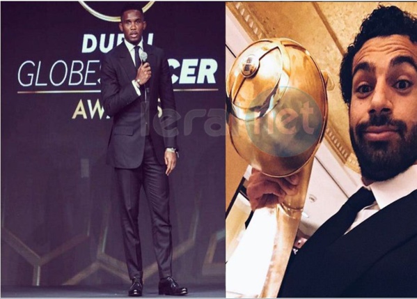 Gloire: Samuel Eto'o et Mohamed Salah récompensés aux Globe Soccer Awards