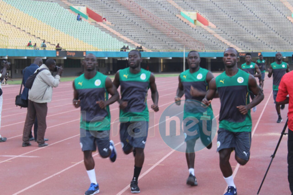 En route pour la CAN 2017 : les Lions ont effectué leur première séance d’entrainement ce lundi 02 janvier au Stade LSS