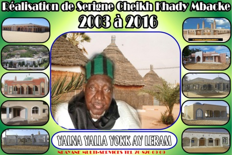 Commémoration du rappel à Dieu de Baay Cheikh Khady Mbacké, 3ème Khalife de Borom Darou