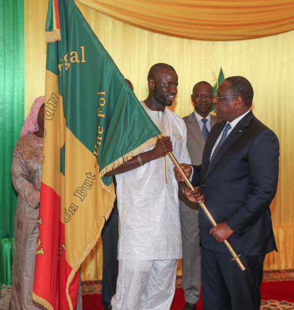 Macky Sall aux Lions : «Vous avez le talent, le potentiel et la carrure pour porter notre pays sur les cimes du sport africain»