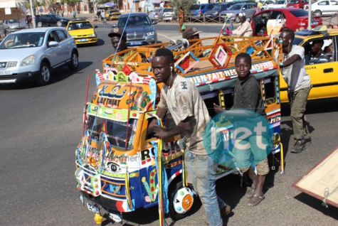 Photos: un car rapide pour transporter des enfants
