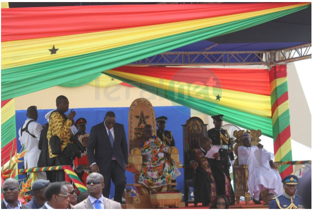 Photos : le président Macky Sall a assisté à l’investiture de son homologue Ghanéen,  Nana Akufo-Addo, ce samedi, à Accra
