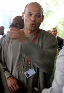 Le cardinal Théodore Adrien Sarr exprime toute sa gratitude à Karim Wade