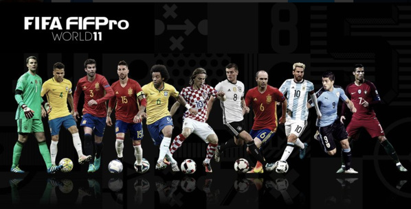 Fifa : le onze de l’année dévoilé :  Messi, Suarez, Ronaldo en attaque