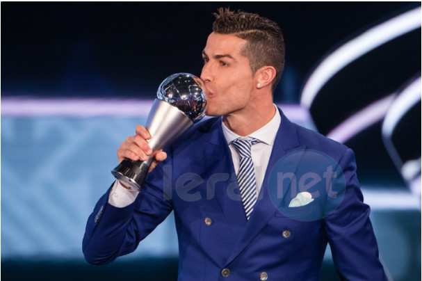 Photos : Cristiano sacré meilleur joueur de l’année 2016 par la Fifa