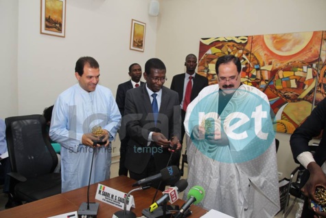 SE Safwat Ibraghitn, Mary Teuw Niane et Sabri M. S Saïdam