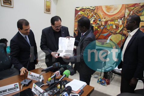 Sabri M. S Saïdam, Mary Teuw Niane et SE Safwat Ibraghit