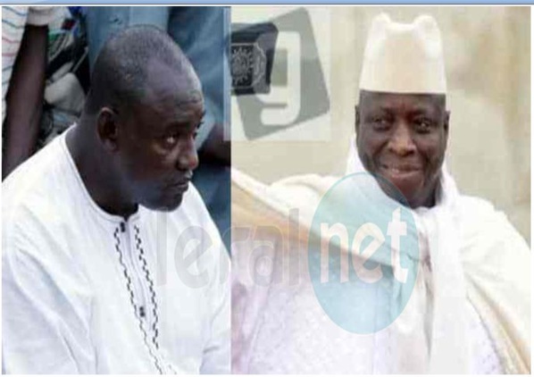 Adama Barrow net Yahya Jammeh