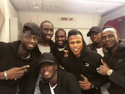 Les "Lions" en mode selfie