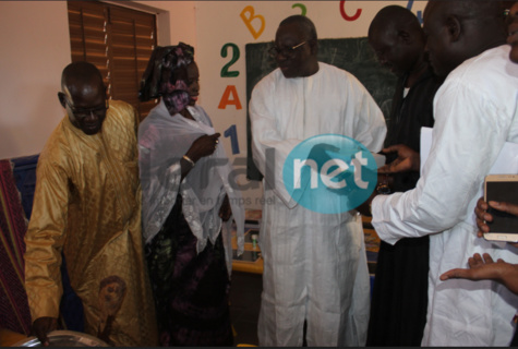 Photos : La remise des clés de la Case des Tout-petits à Keur Nganda au Khalife Général des Mourides, Serigne Sidy Moctar Mbacké