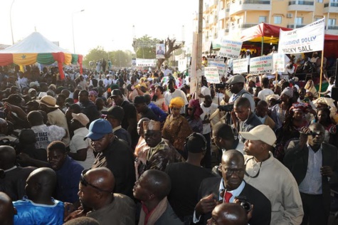 10 photos : le meeting de la rentrée politique de Mamour Diallo à Louga en images