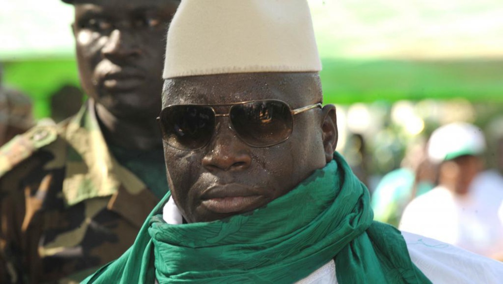 Gambie: Jammeh avait prêté serment en 2011 malgré un recours de Darboe