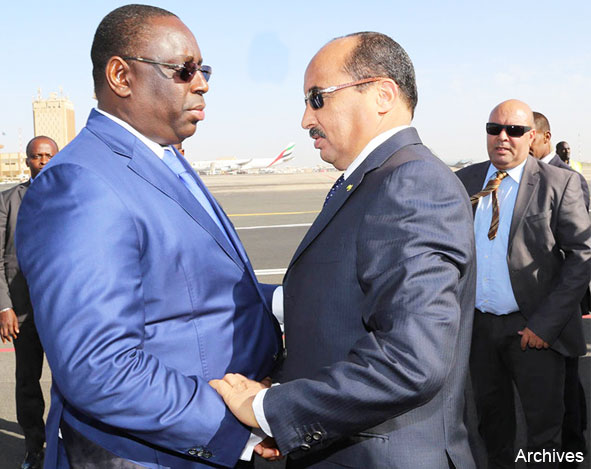 Urgent: le Président Mauritanien en tête-à-tête avec Macky