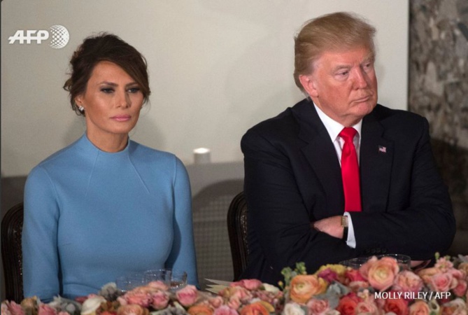 Le couple Trump