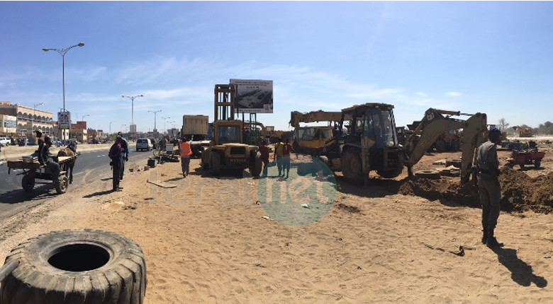 Photos: déguerpissement des mécaniciens à Yoff sous le contrôle des forces de l'ordre