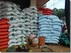 MAGOUILLES DANS LA BANLIEUE : Les aides en vivres aux sinistrés retrouvés sur le marché