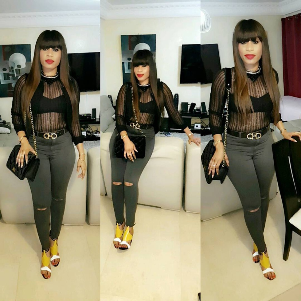 Sexy, Aïda Samb en pantalon hyper moulant…