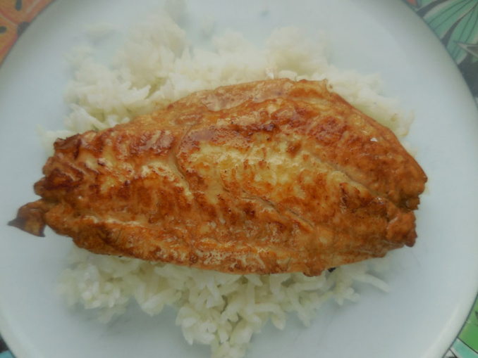 Voici une recette facile à préparer; filets de pageots marinés au soja