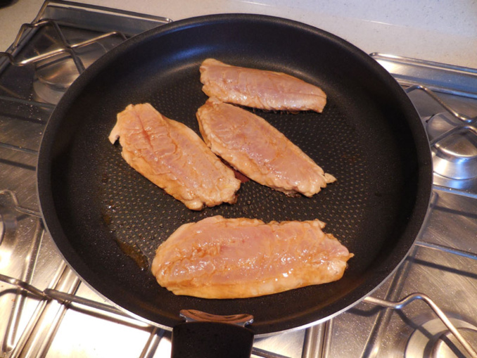 filets de pageots marinés au soja