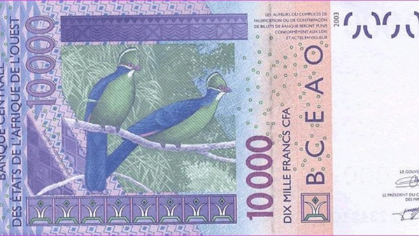 Economie: la BCEAO met en garde contre les rumeurs de faux billets de banque qui lui sont imputés 