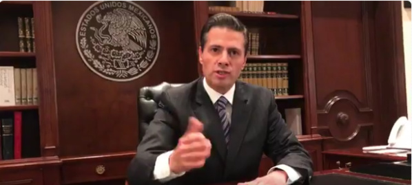 Le président mexicain Peña Nieto condamne le projet de mur de Donald Trump