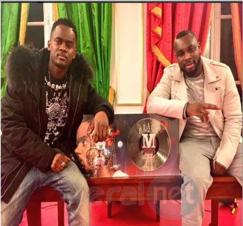 Photo- Black M du groupe Wati B décroche un disque platine et vise le double platine