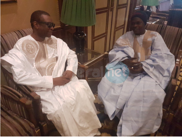 Photo: Youssou Ndour et Baba Maal, deux grandes voix de la musique sénégalaise