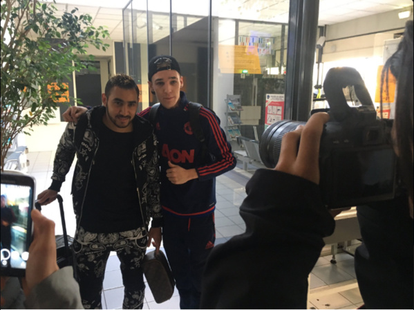 Arrivé de Payet à l'aéroport Marseille