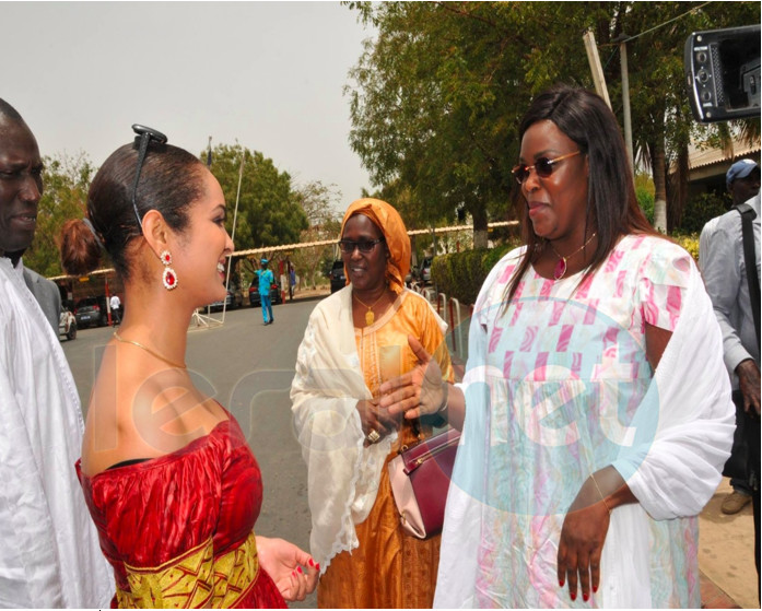 La femme de Abdou Aziz Mbaye et Marième Faye Sall