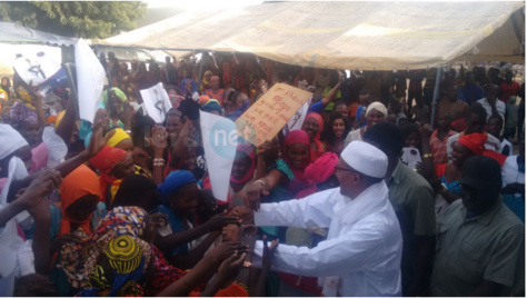 Photos: Abdoul Mbaye tisse sa toile à Matam en passant en passant par Louga 