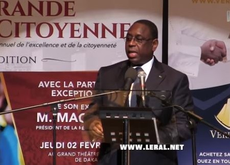 Macky Sall:"Il y a des gens qui sont devenus fous, car ils veulent coûte que coûte devenir président..."