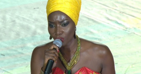 CAN 2017 : cérémonie de clôture, Coumba Gawlo Seck assure le show