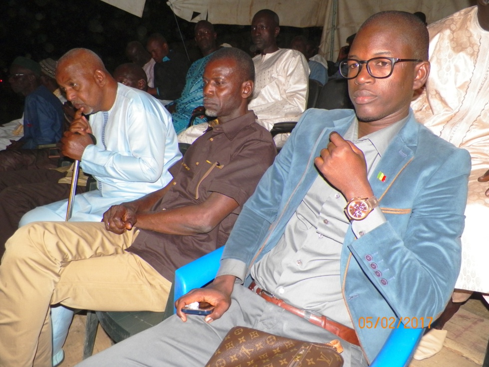 Images du meeting  du DG Biram FAYE à Fatick, sous le thème: Bilan à mi-parcours du Président Macky SALL et importance des inscriptions sur les listes électorales