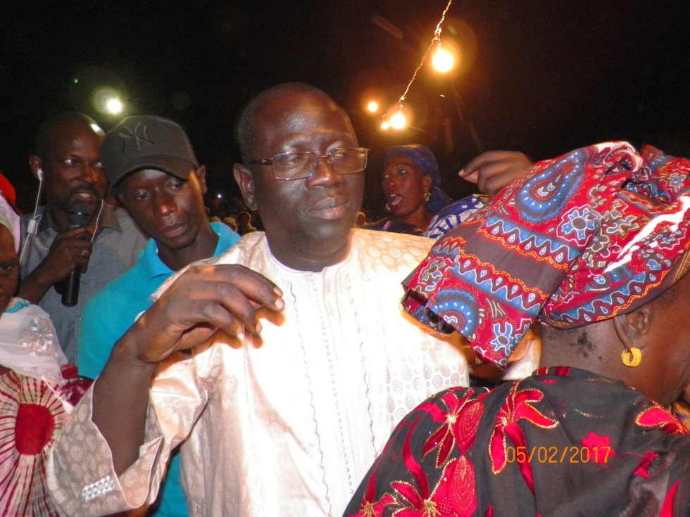 Images du meeting  du DG Biram FAYE à Fatick, sous le thème: Bilan à mi-parcours du Président Macky SALL et importance des inscriptions sur les listes électorales